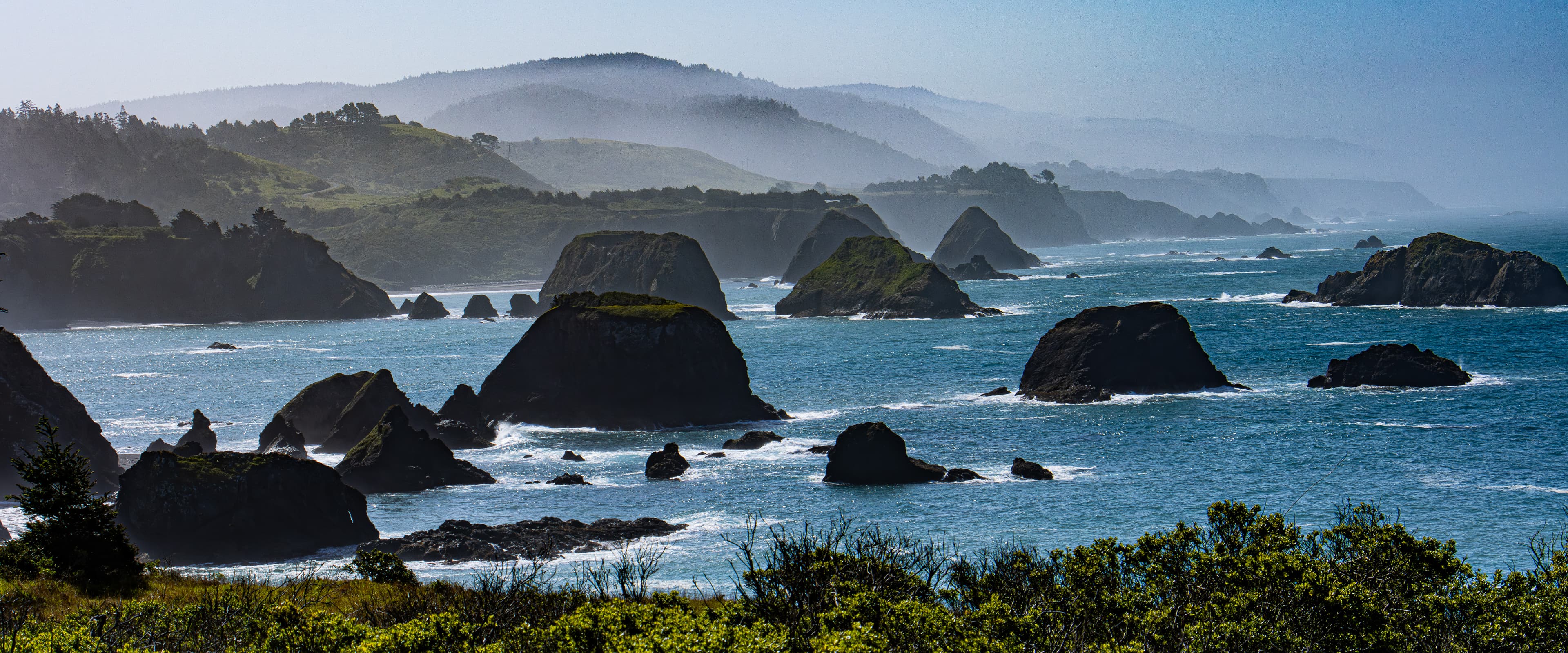 Pacific Coast Highway 1 scenic view